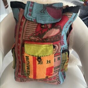 Dydaktik Boho Up Cycled Patchwork Backpack